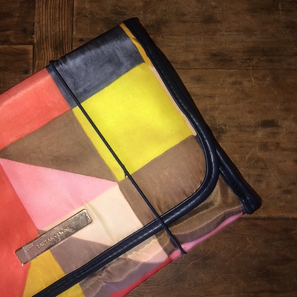 NWT Tartan + Wine Patchwork Travel Make-up travel Bag - Picture 4 of 16